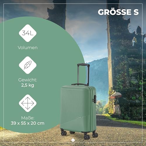 51srrd3rkwl. ac .jpg Travelite Beautycase Hartschale Handgepäck, 36 cm, 17 Liter - Kosmetikkoffer mit Organizer- und Aufsteckfunktion für Rei