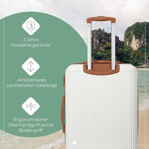 51uuft21tul. ac .jpg Travelite Beautycase Hartschale Handgepäck, 36 cm, 17 Liter - Kosmetikkoffer mit Organizer- und Aufsteckfunktion für Rei