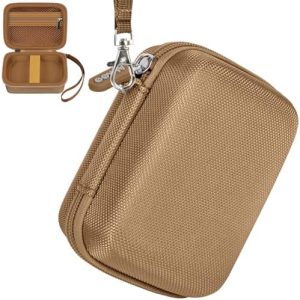 Casmilee Tasche für Digitalkamera Hellbraun Kamera Kompatibilität Kompatibel mit Spiegelreflexkamera & Bridgekamera, 44M