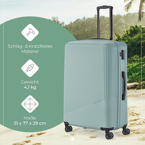 51w59w9hr2l. ac .jpg Travelite Beautycase Hartschale Handgepäck, 36 cm, 17 Liter - Kosmetikkoffer mit Organizer- und Aufsteckfunktion für Rei