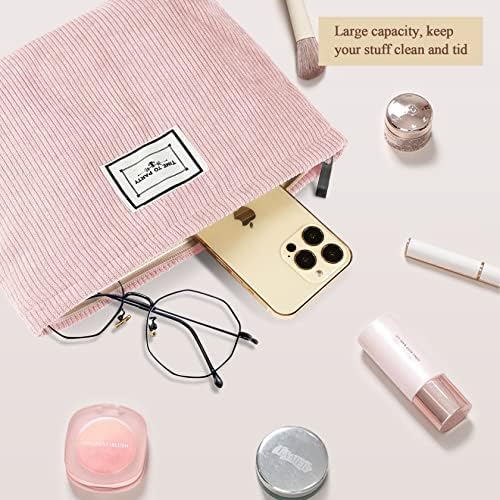 51wghd6ojol. ac .jpg Yosemy Multifunktional Kosmetiktasche Waschtasche für Damen | Yosemy Khaki Cord-Kosmetiktasche zur Reise | Yosemy Multi