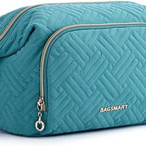 Bagsmart Kosmetiktasche für Reise und Every Day Use mit Weit Offener Tasche