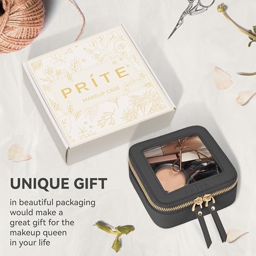 51xgbcuqvdl. ac .jpg Prite Transparent Kosmetiktasche Durchsichtig Kulturtasche Damen Reise Organizer Wasserdicht Auto Organizer