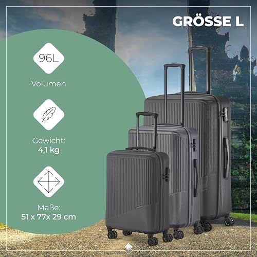 51xrzapcfl. ac .jpg Travelite Beautycase Hartschale Handgepäck, 36 cm, 17 Liter - Kosmetikkoffer mit Organizer- und Aufsteckfunktion für Rei