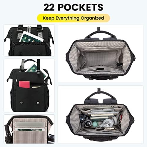 51yeecjc fl. ac .jpg LOVEVOOK Damen Wasserdicht Schulrucksack Schwarzujetzt shoppen! OEKO-TEX STANDARD 100