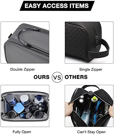 51zfueswdil. ac 1.jpg Bagsmart Wasserkräfte widerstehende Reisekulturtasche für Männer