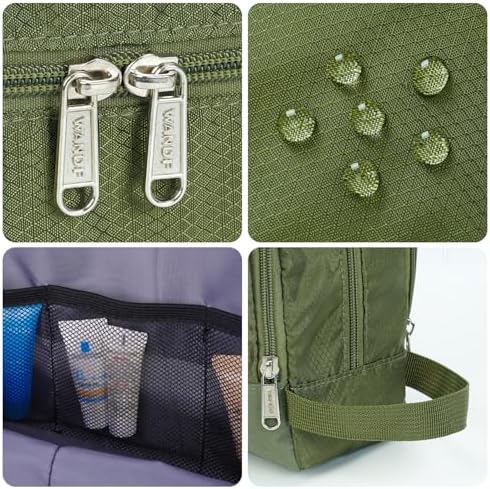 51zlhm4i83l. ac .jpg WANDF Kulturbeutel Damen Reise Kulturbeutel Toilettenorganizer Kulturbeutel Kosmetiktasche