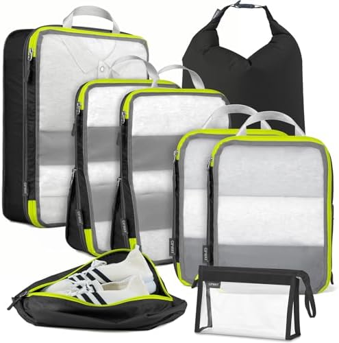 51zdev0ez l. ac .jpg Cipway Kompression Koffer Organizer Set für Reiseorganizer