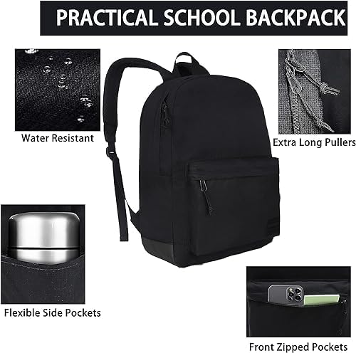 51aq lx20kl. ac .jpg SUPACOOL Leichter Casual Laptop Rucksack mit Laptop Fach 15,6 Zoll | Modischer Rucksack für Studierende und Office-Worke