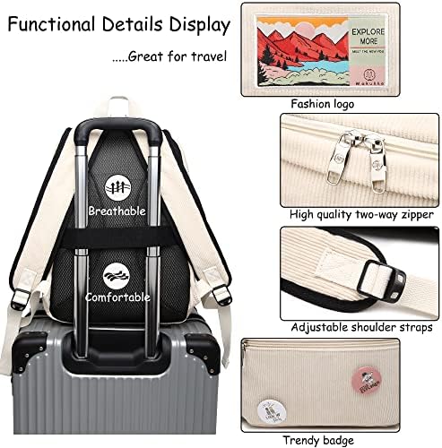 51azmxqeqrl. ac .jpg Makukke Anti-Theft Tasche für Damen & Herren Casual für Schule und City täglich