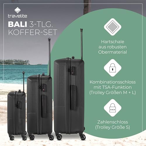 51bbcpb5gsl. ac .jpg Travelite Beautycase Hartschale Handgepäck, 36 cm, 17 Liter - Kosmetikkoffer mit Organizer- und Aufsteckfunktion für Rei