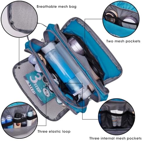 51c5wo3swrl. ac .jpg WANDF Kulturbeutel Damen Reise Kulturbeutel Toilettenorganizer Kulturbeutel Kosmetiktasche