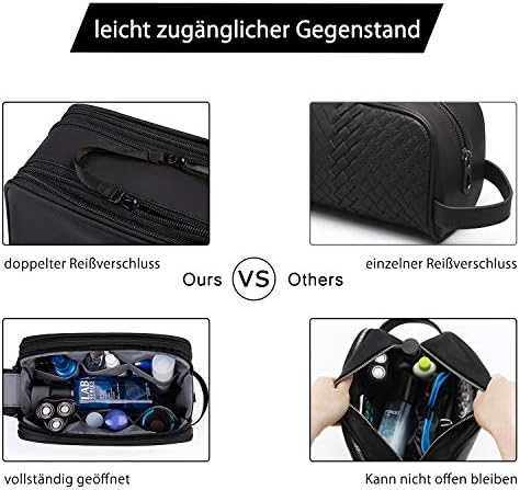 51e5t9d9f2l. ac 1.jpg Bagsmart Wasserkräfte widerstehende Reisekulturtasche für Männer