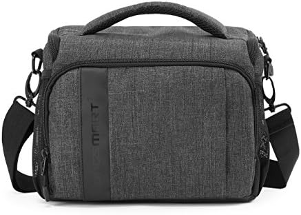 51ewsij8zcl. ac .jpg Kameratasche Bagsmart Spiegelreflex DSLR Fototasche mit Regenschutzhülle Grau