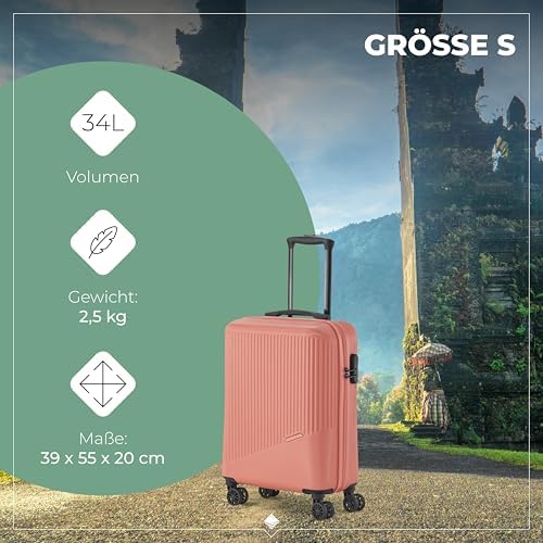 51ex q8bfxl. ac .jpg Travelite Beautycase Hartschale Handgepäck, 36 cm, 17 Liter - Kosmetikkoffer mit Organizer- und Aufsteckfunktion für Rei