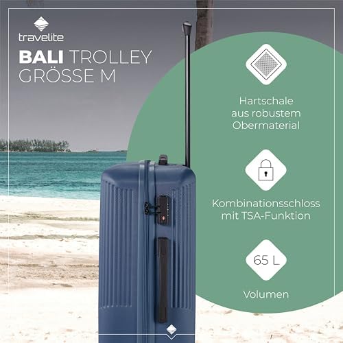 51fdjc9f3xl. ac .jpg Travelite Beautycase Hartschale Handgepäck, 36 cm, 17 Liter - Kosmetikkoffer mit Organizer- und Aufsteckfunktion für Rei