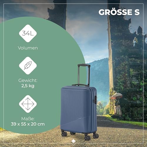 51fwd0knitl. ac .jpg Travelite Beautycase Hartschale Handgepäck, 36 cm, 17 Liter - Kosmetikkoffer mit Organizer- und Aufsteckfunktion für Rei