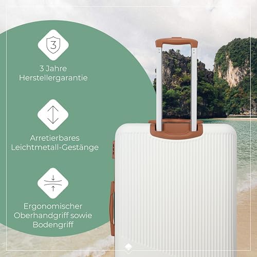 51g7gbaqshl. ac .jpg Travelite Beautycase Hartschale Handgepäck, 36 cm, 17 Liter - Kosmetikkoffer mit Organizer- und Aufsteckfunktion für Rei