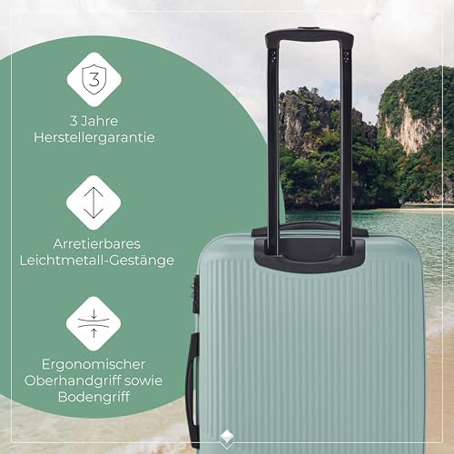 51ges6a0c2l. ac .jpg Travelite Beautycase Hartschale Handgepäck, 36 cm, 17 Liter - Kosmetikkoffer mit Organizer- und Aufsteckfunktion für Rei