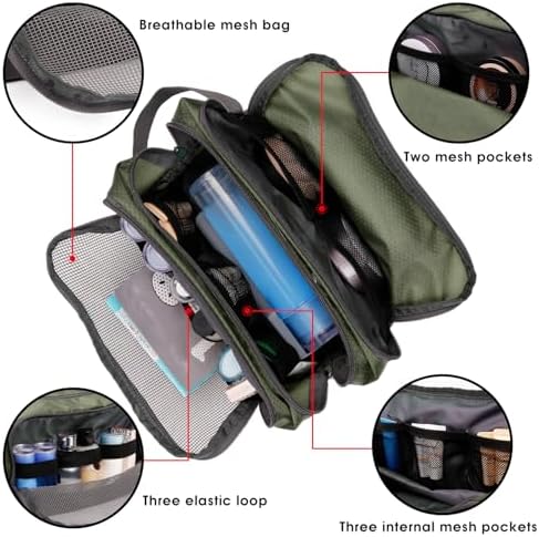 51isjka2dxl. ac .jpg WANDF Kulturbeutel Damen Reise Kulturbeutel Toilettenorganizer Kulturbeutel Kosmetiktasche