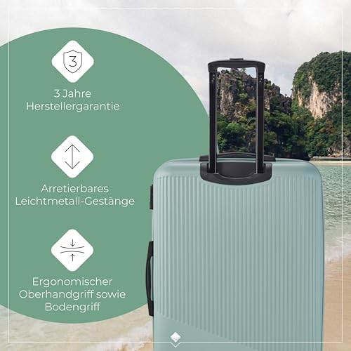 51itphfvrl. ac .jpg Travelite Beautycase Hartschale Handgepäck, 36 cm, 17 Liter - Kosmetikkoffer mit Organizer- und Aufsteckfunktion für Rei