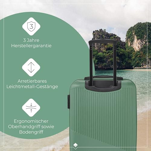 51jh1 ggsql. ac .jpg Travelite Beautycase Hartschale Handgepäck, 36 cm, 17 Liter - Kosmetikkoffer mit Organizer- und Aufsteckfunktion für Rei