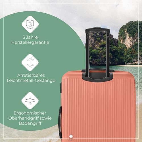 51l2w2g03xl. ac .jpg Travelite Beautycase Hartschale Handgepäck, 36 cm, 17 Liter - Kosmetikkoffer mit Organizer- und Aufsteckfunktion für Rei