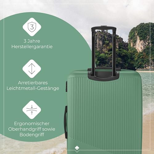 51ltvmzcmjl. ac .jpg Travelite Beautycase Hartschale Handgepäck, 36 cm, 17 Liter - Kosmetikkoffer mit Organizer- und Aufsteckfunktion für Rei