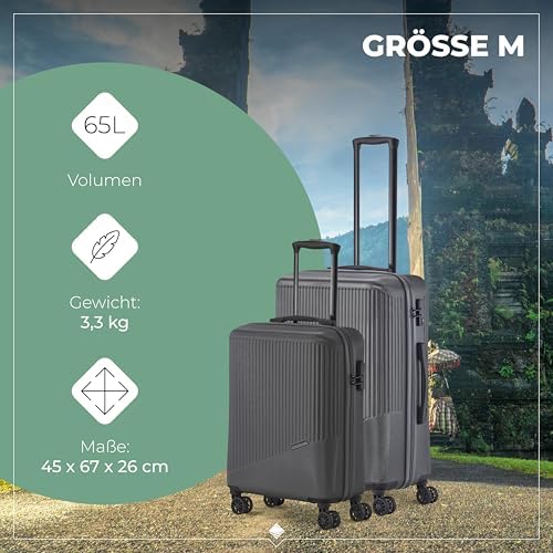 51njjx36hal. ac .jpg Travelite Beautycase Hartschale Handgepäck, 36 cm, 17 Liter - Kosmetikkoffer mit Organizer- und Aufsteckfunktion für Rei