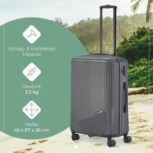 51nn7cyf7al. ac .jpg Travelite Beautycase Hartschale Handgepäck, 36 cm, 17 Liter - Kosmetikkoffer mit Organizer- und Aufsteckfunktion für Rei