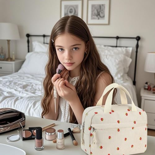 51o3h9ivhdl. ac .jpg LOIDOU Kulturtasche Damen zum Aufhängen - Große Kosmetiktasche, klein Reise Make-up Taschen Waschtasche für Frauen