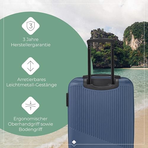 51o81dvgp5l. ac .jpg Travelite Beautycase Hartschale Handgepäck, 36 cm, 17 Liter - Kosmetikkoffer mit Organizer- und Aufsteckfunktion für Rei