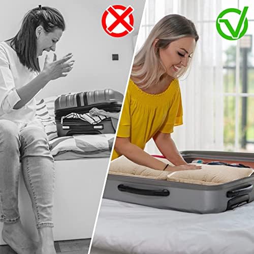 51obpswatl. ac .jpg Newaner Koffer Organizer, Multifunktionale packwürfel, Wasserdichte, für Reise und Urlaub, Beige