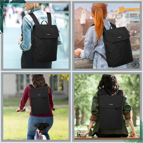 51ovdzpvswl. ac .jpg ITSHINY Rucksack Damen Wasserdicht Anti Diebstahl 16L für Ausflüge Uni Schule & Büro - Laptopfach 15,6 Zoll
