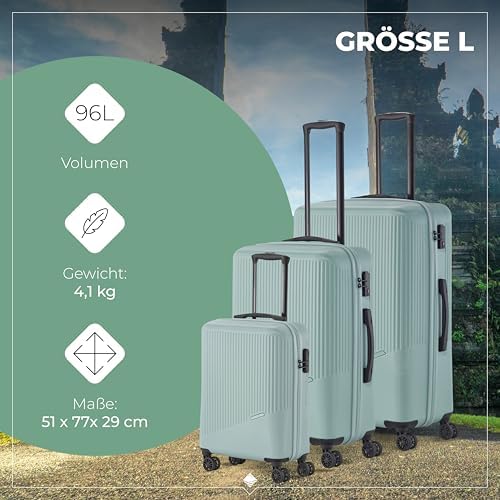 51ouikv4gol. ac .jpg Travelite Beautycase Hartschale Handgepäck, 36 cm, 17 Liter - Kosmetikkoffer mit Organizer- und Aufsteckfunktion für Rei