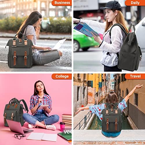 51owvurcvkl. ac .jpg LOVEVOOK Damen Wasserdicht Schulrucksack Schwarzujetzt shoppen! OEKO-TEX STANDARD 100