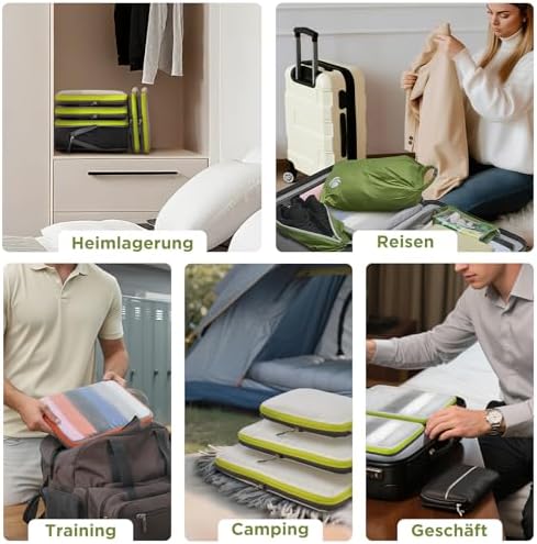 51s0mmkupyl. ac .jpg Cipway Kompression Koffer Organizer Set für Reiseorganizer