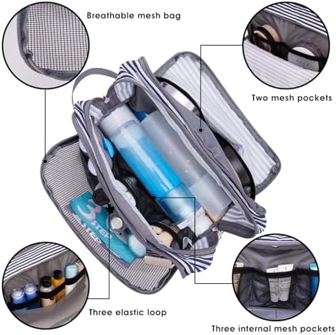 51su7esjo l. ac .jpg WANDF Kulturbeutel Damen Reise Kulturbeutel Toilettenorganizer Kulturbeutel Kosmetiktasche