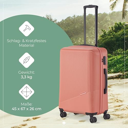 51t lkevc7l. ac .jpg Travelite Beautycase Hartschale Handgepäck, 36 cm, 17 Liter - Kosmetikkoffer mit Organizer- und Aufsteckfunktion für Rei