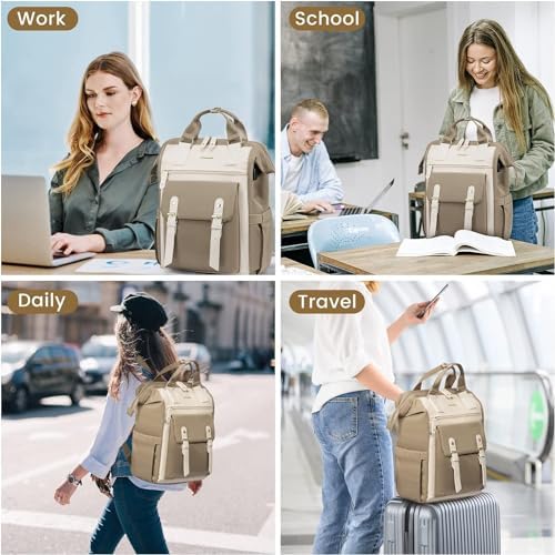 51txusuyk3l. ac .jpg LOVEVOOK Damen Wasserdicht Schulrucksack Schwarzujetzt shoppen! OEKO-TEX STANDARD 100