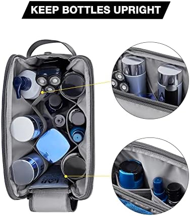 51tqbwqtlvl. ac 1.jpg Bagsmart Wasserkräfte widerstehende Reisekulturtasche für Männer