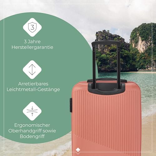 51uih3yv6xl. ac .jpg Travelite Beautycase Hartschale Handgepäck, 36 cm, 17 Liter - Kosmetikkoffer mit Organizer- und Aufsteckfunktion für Rei