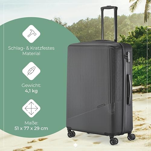 51uqhzqj5xl. ac .jpg Travelite Beautycase Hartschale Handgepäck, 36 cm, 17 Liter - Kosmetikkoffer mit Organizer- und Aufsteckfunktion für Rei