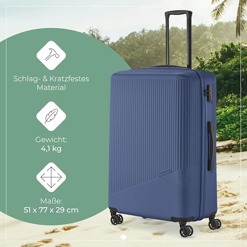 51xez2kiqdl. ac .jpg Travelite Beautycase Hartschale Handgepäck, 36 cm, 17 Liter - Kosmetikkoffer mit Organizer- und Aufsteckfunktion für Rei
