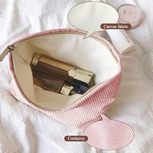 51xkneeboxl. ac .jpg Yosemy Multifunktional Kosmetiktasche Waschtasche für Damen | Yosemy Khaki Cord-Kosmetiktasche zur Reise | Yosemy Multi