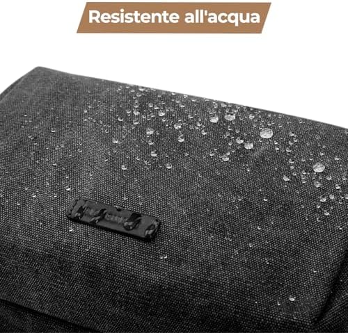 51yzgljox6l. ac 1.jpg Bagsmart Wasserkräfte widerstehende Reisekulturtasche für Männer