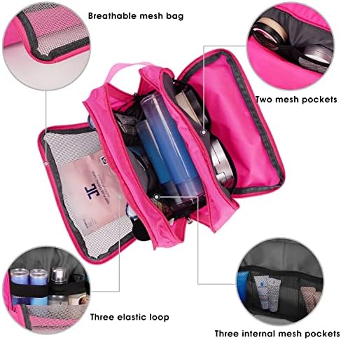 51yd2nd0ezl. ac .jpg WANDF Kulturbeutel Damen Reise Kulturbeutel Toilettenorganizer Kulturbeutel Kosmetiktasche