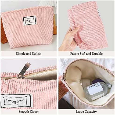 51yfyhzqdjl. ac .jpg Yosemy Multifunktional Kosmetiktasche Waschtasche für Damen | Yosemy Khaki Cord-Kosmetiktasche zur Reise | Yosemy Multi