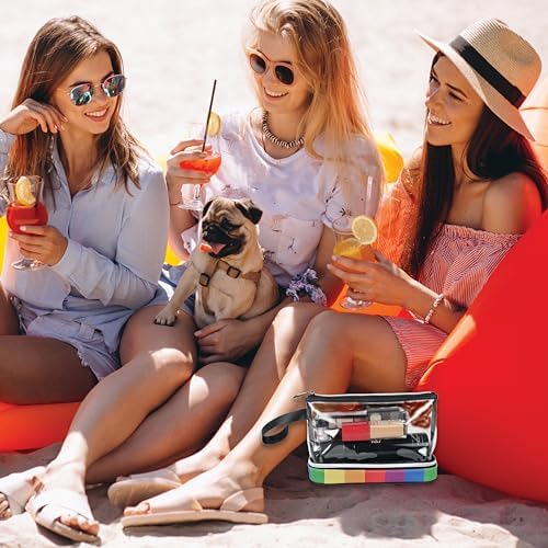 51zym1vaf8l. ac .jpg BUTLERBELL Transparenter Kulturbeutel | Bliktdicht | Reisegepäck-Damen & Herren (Schwarz) | Flüssigkeiten transportieren